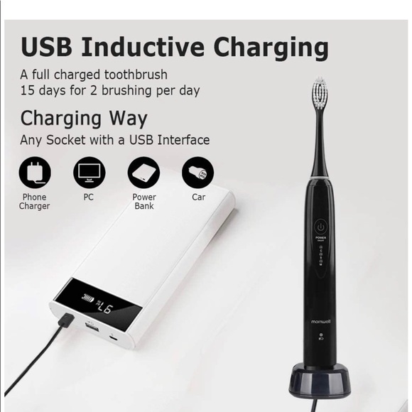 Mornwell Sonic Electric Toothbrush - Picture 4 of 6